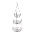 Rsvp International Woven Wire Hanging Basket - Chrome WB-307